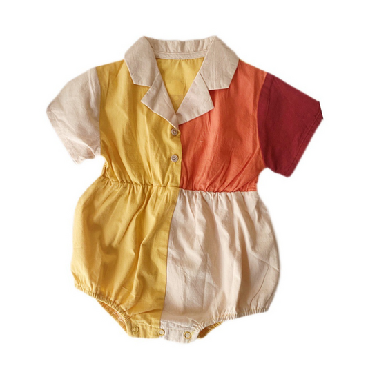 Candy Short Sleeve Romper