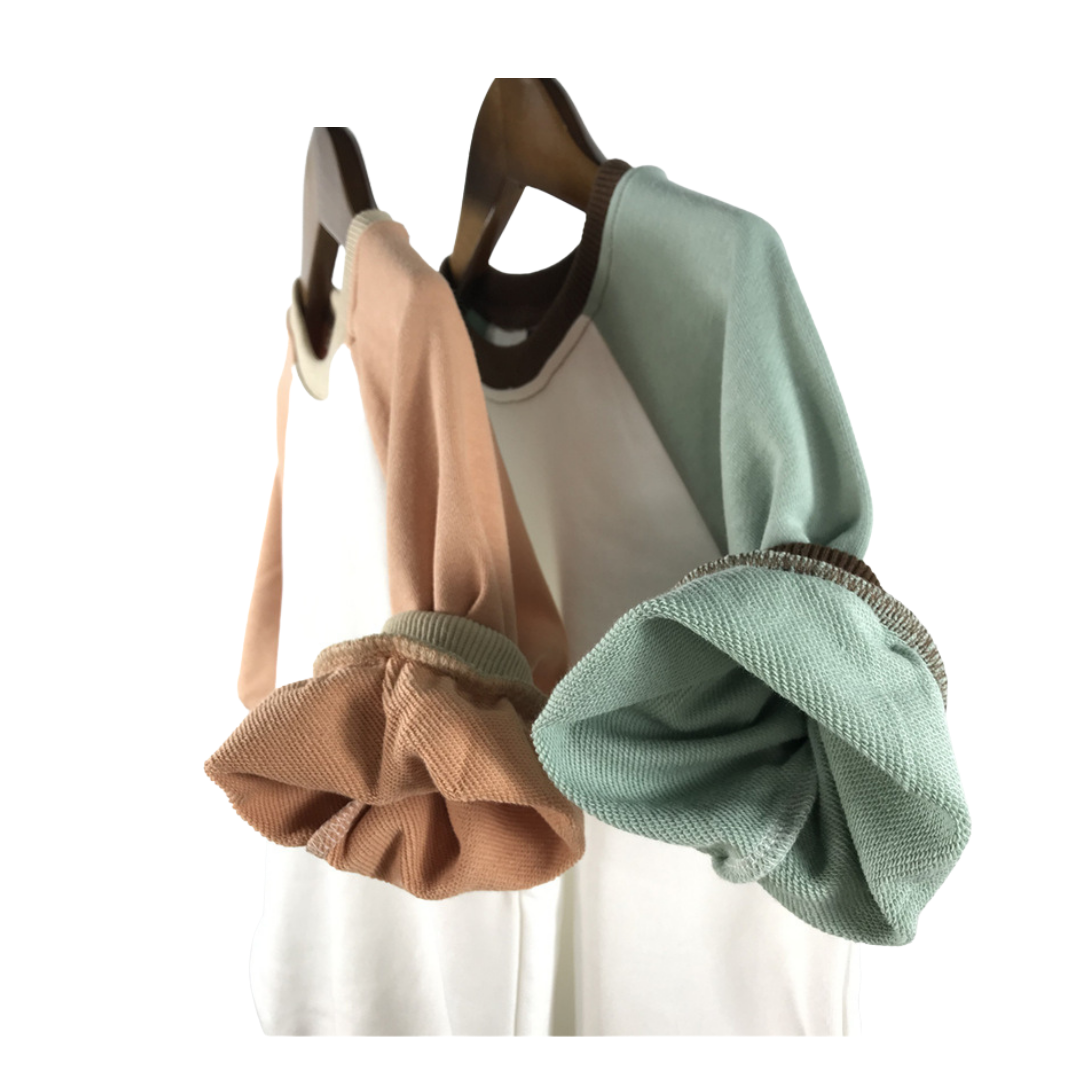Raglan Sleeve Colour Block Romper