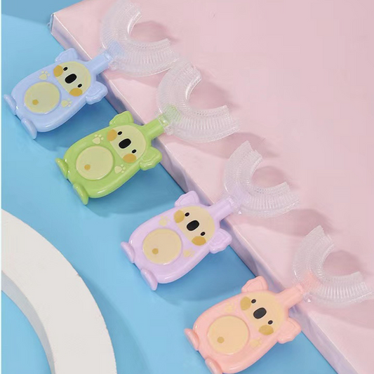 Silicone U-Shaped Sensory Toothbrush for Kids - Koala Toothbrush