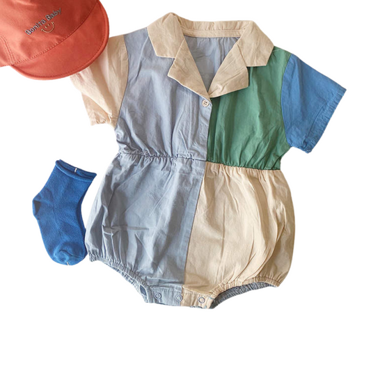 Candy Short Sleeve Romper